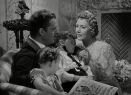 Brian Donlevy, Muriel Angelus, Donnie Kerr, and Joyce Arleen in The Great McGinty (1940)