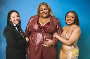 Stephanie Hsu, Da'Vine Joy Randolph, and Quinta Brunson at an event for 39th Film Independent Spirit Awards (2024)