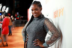 Novi Brown at an event for Honey Boy (2019)
