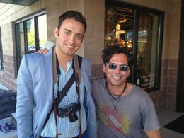 Richard Grieco and Jeshua De Horta