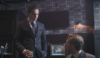 On set still with Mike Archer