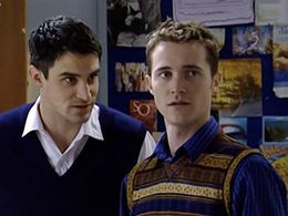 Jake Blundell and Ben Tari in All Saints (1998)