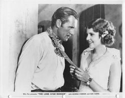 Sue Carol and Walter McGrail in The Lone Star Ranger (1930)