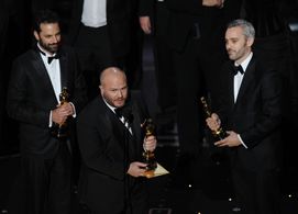 Emile Sherman, Gareth Unwin, and Iain Canning at an event for The 83rd Annual Academy Awards (2011)