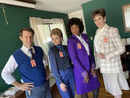 On the set of Stranger Things Season 4