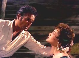Jorge Mistral and Sara Montiel in The Devil Made a Woman (1959)