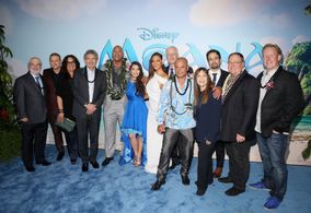 John Lasseter, Ron Clements, Alan F. Horn, Dwayne Johnson, Lin-Manuel Miranda, Temuera Morrison, John Musker, Alan Tudyk