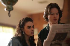 Jack Martin and Veronica St. Clair in NBC's La Brea, Episode 201