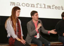 Q&A portion of the Macon Film Festival for 