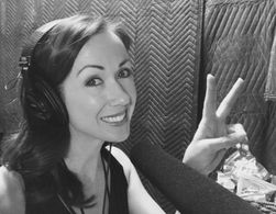 Leah McCormick backstage live announcing the CMT Artists of the Year Awards.