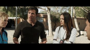 Still of Brad Worch II with Kayla Adams and Chloe Berman in HEX.