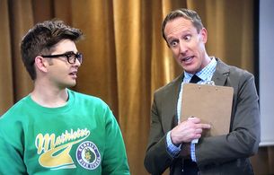 Jason Boegh and Jack Griffo in Netflix's 