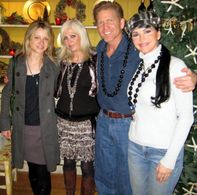 Kate Romero, John Stellar, Rhonda Byrne (creator of THE SECRET) and daughter Sky
