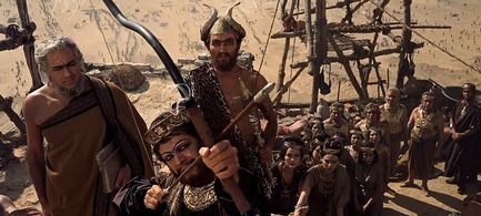 Stephen Boyd and Claudie Lange in The Bible: In the Beginning... (1966)