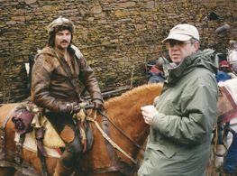 Michael Burks with Stefan Jurgen, 