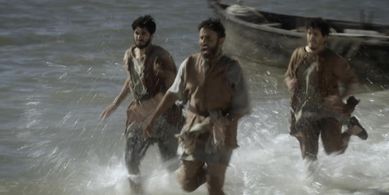 Shayan Sobhian, Nick Shakoour, and George H. Xanthis in The Chosen (2017)