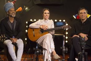 Carlinhos Brown, Arnaldo Antunes, and Marisa Monte