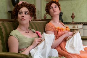 Bessie Carter and Harriet Cains in Bridgerton (2020)