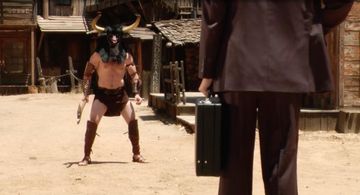 Luke Sholl and Thomas Middleditch in CollegeHumor Originals: Minotaur vs. Lawyer Duel (2011)