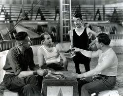 Jerry Austin, Edward Brophy, Matt McHugh, Peter Robinson, and Henry Victor in Freaks (1932)