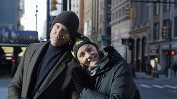 Fredrik Eklund and Carina Berg in Ett jobb för Berg (2015)