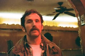 Dan Aid on the set of The Holdovers.