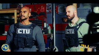 Steve Kasan and Bryan Edwards in 24: One More Day (2021)