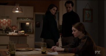 Keri Russell, Matthew Rhys, and Holly Taylor in The Americans (2013)