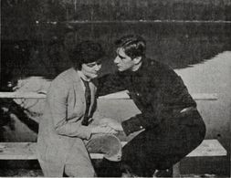 Gail Kane and Robert Warwick in The False Friend (1917)