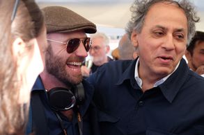 Michael Lavelle and Darius Khondji, Cannes Film Festival 2017.