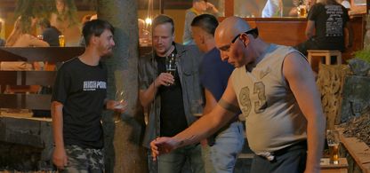 Krystof Hádek, Jirí Vyorálek, and Patrik Holubar in Eel Squad (2019)