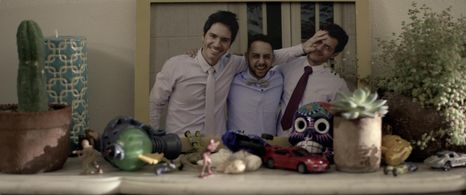 Humberto Busto, Mauricio Ochmann, and Alfonso Dosal in Do It Like An Hombre (2017)