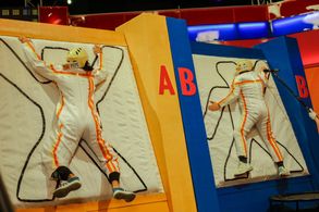 Pepe Herrera and JhaiHo in Bawal na game show (2020)