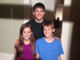 Cannon Bosarge on set of feature horror thriller The Atoning - with Director Michael Williams and actress Ashlyn Jade Lo