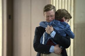 Detective Stahl and his son Justin. Shades of Blue Season 2 Ep. 2.