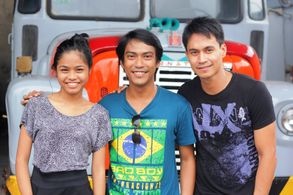 Arnold Reyes, Carlo Obispo, and Krystle Valentino in Purok 7 (2013)