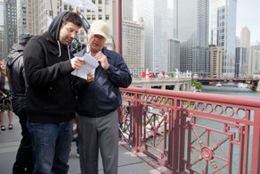 Kelsey Grammer and Farhad Safinia in Boss (2011)