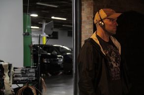 Travis Long Director on set of B-Roll