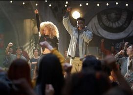 Robyn Alomar and Akiel Julien in Utopia Falls (2020)