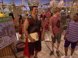 Adam Hicks, Larramie Doc Shaw, and Geno Segers in Pair of Kings (2010)