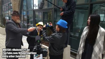 Giuseppe Lentini, Lukas DiSparrow, Danny Worthington, and Yang Xu in Mobsters (2013)