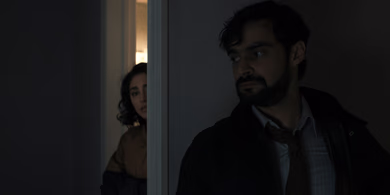 Golshifteh Farahani and Firas Nassar in “Invasion”