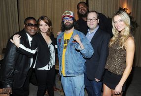 Tina Fey, Judah Friedlander, John Lutz, Tracy Morgan, Katrina Bowden, and Grizz Chapman at an event for 30 Rock (2006)