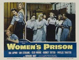 Jan Sterling, Ida Lupino, Gertrude Michael, Cleo Moore, and Phyllis Thaxter in Women's Prison (1955)