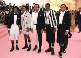 Derrick Baskin, Ephraim Sykes, and Jeremy Pope