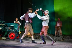 Marc Schöttner as William Shakespeare in Shakespeare in love