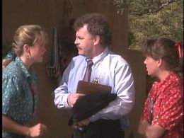 David Brisbin, Kelly Brown, and Debi Kalman in Hey Dude (1989)
