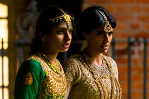 Priya Kansara and Ritu Arya in Polite Society (2023)