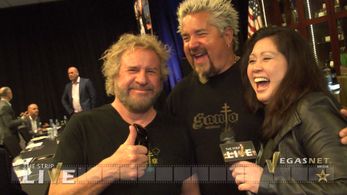 Sammy Hagar, Maria Ngo, and Guy Fieri in The Strip Live (2008)