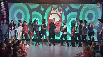 Holly at the launch of ABC3 with Prime Minister Kevin Rudd, 2009